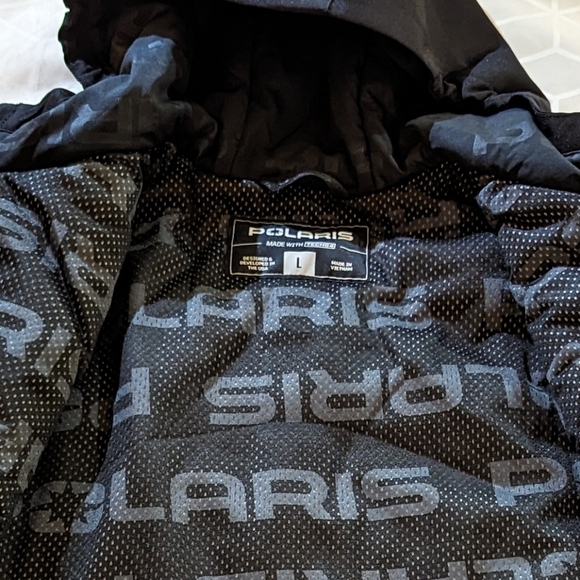 New Polaris jacket, red and black size L youth - Picture 11 of 16